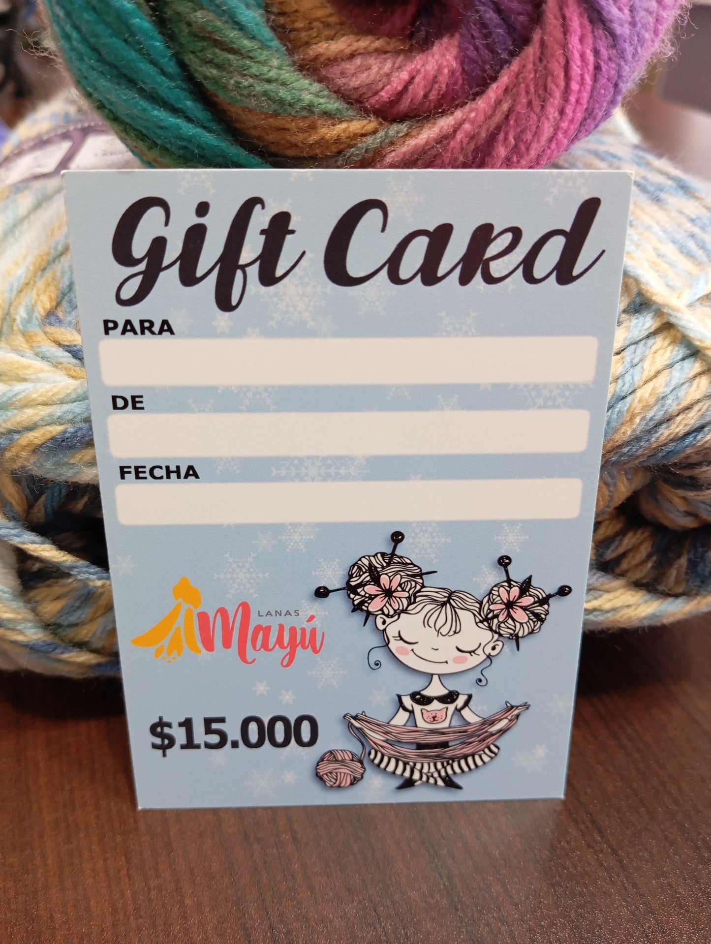 Gift Card compras presenciales