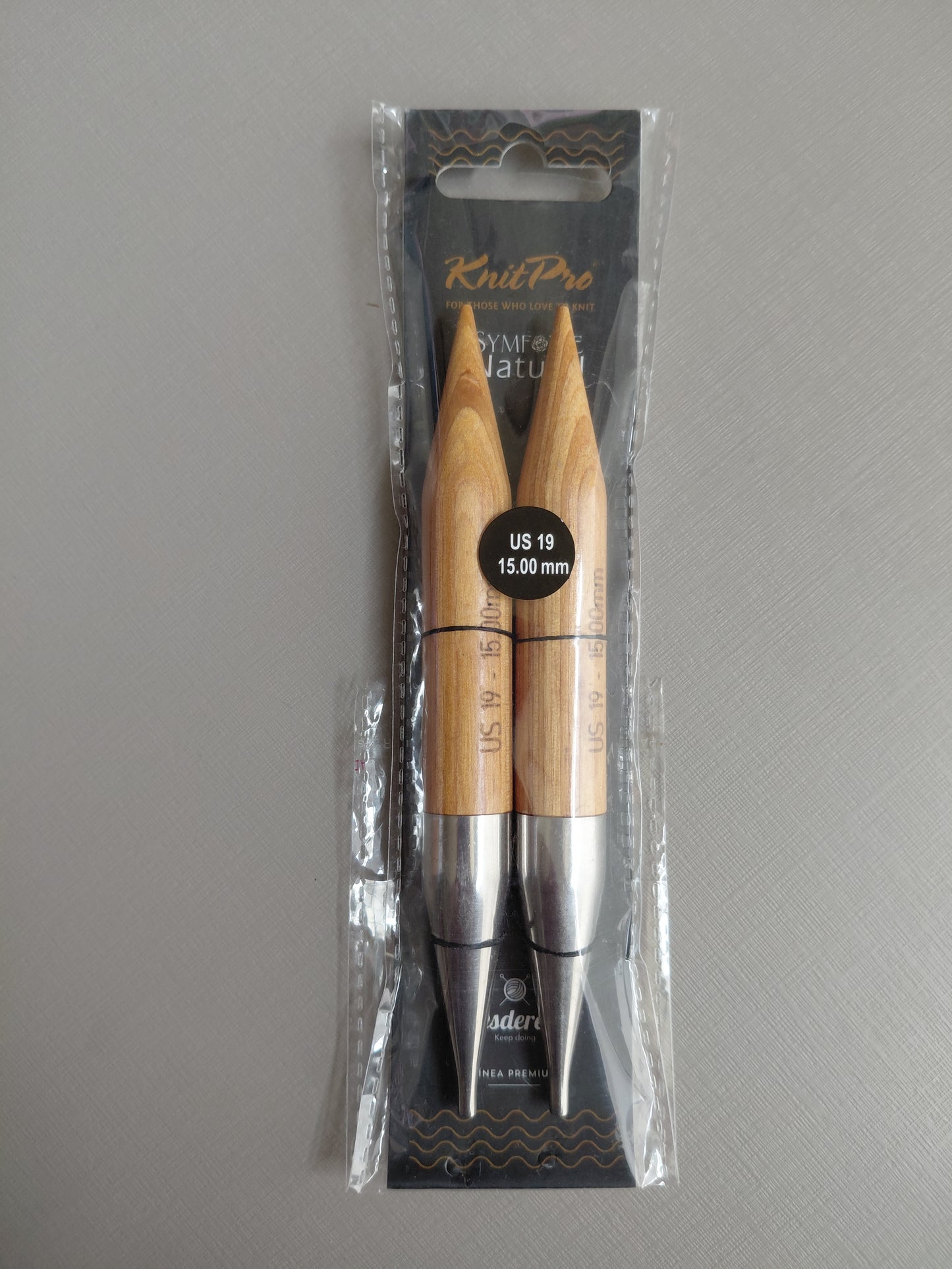 Palillo intercambiable Symfonie Natural - Knit Pro